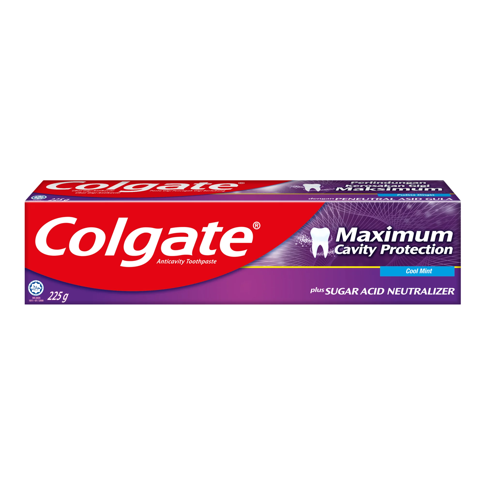 COLGATE SUGAR ACID NEUTRALIZER TOOTHPASTE (COOL MINT) 225G