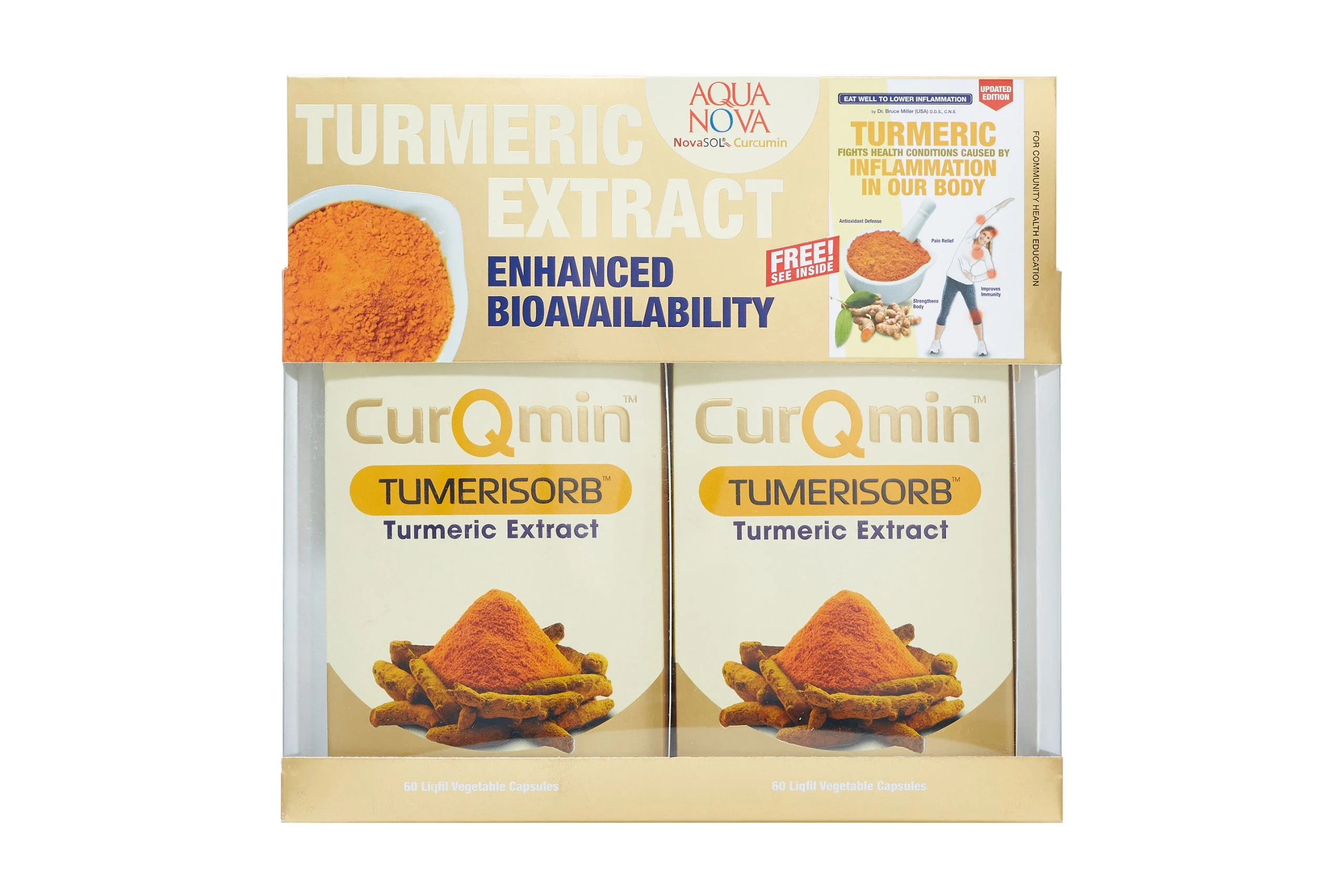 LIVE-WELL CURQMIN VEGE CAP 2X60S